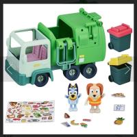 Camión de Basura de Bluey con Figuras y Contenedores