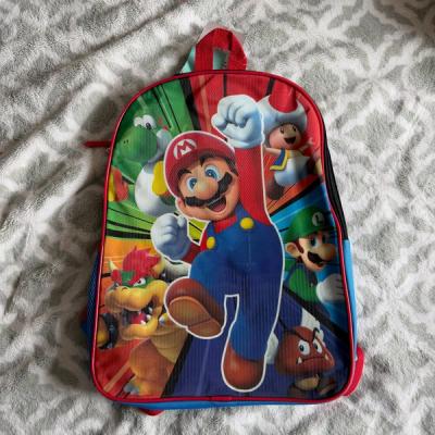 Mochila escolar de Super Mario Bros