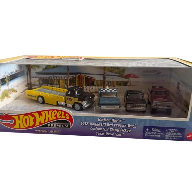 Hot Wheels Premium Horizon Hauler Texas Drive Em