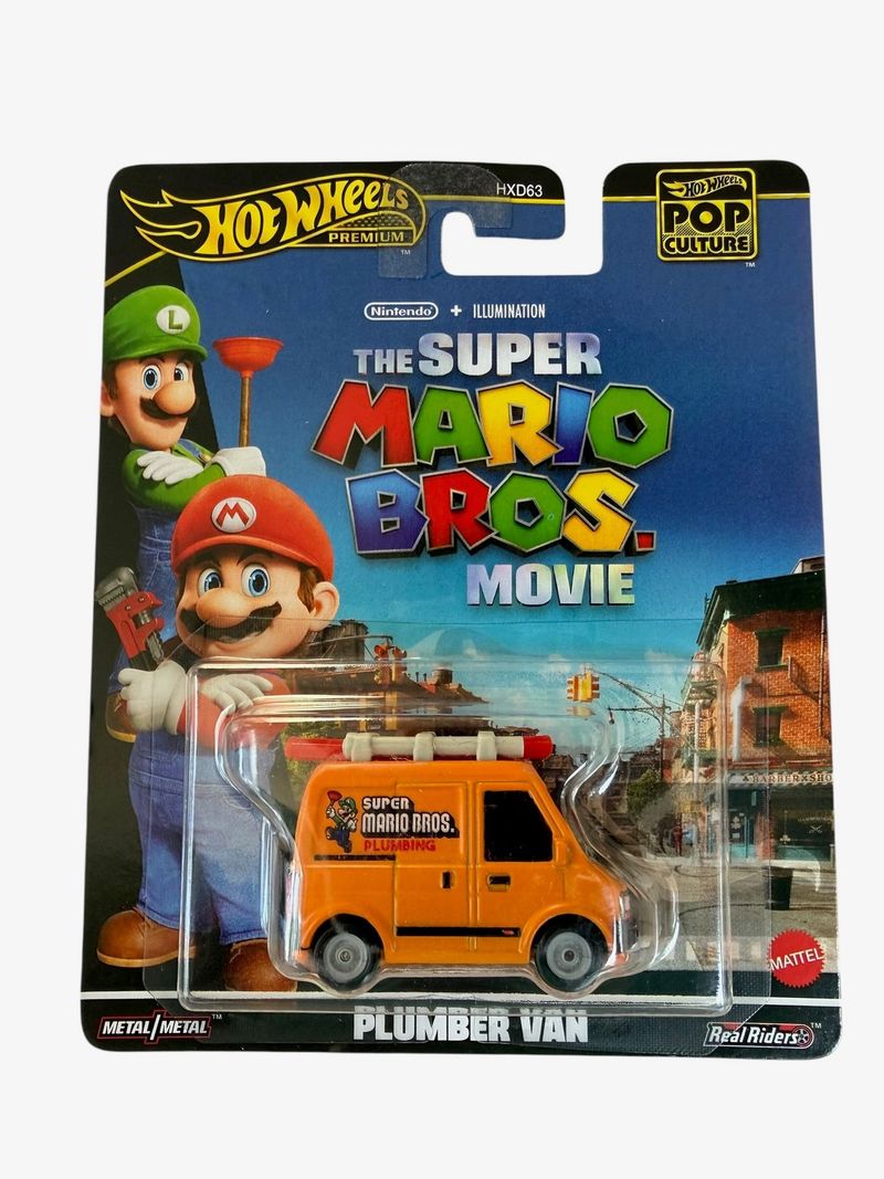 Hot Wheels Premium The Super Mario Bros. Movie Plumber Van