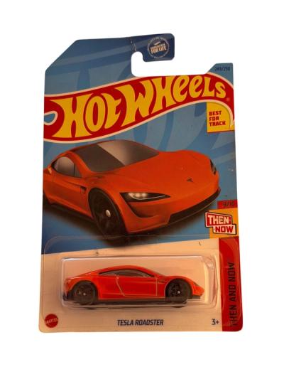 Hot Wheels Tesla Roadster Then And Now 249/250 9/10