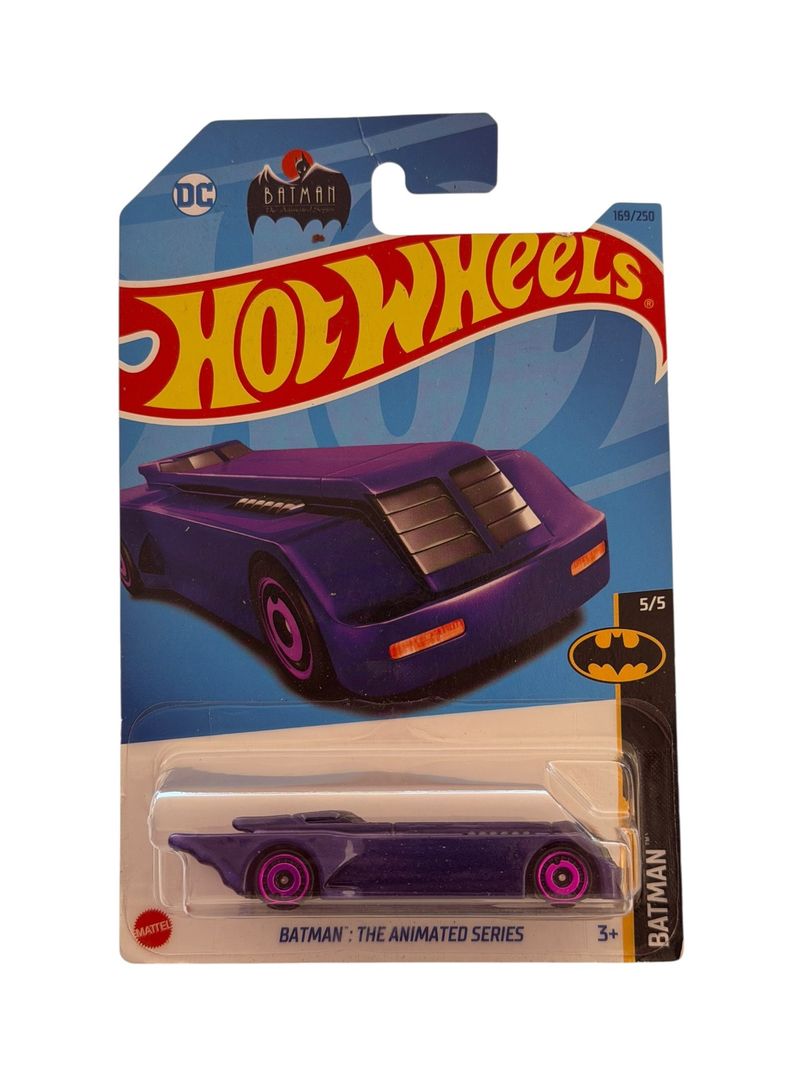 Hot Wheels Batman The Animated Series Batmobile Morado