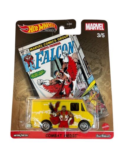 Hot Wheels Premium Marvel Combat Medic The Falcon