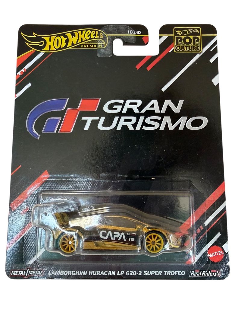 Hot Wheels Premium Gran Turismo Lamborghini Huracán LP 620-2 Super Trofeo