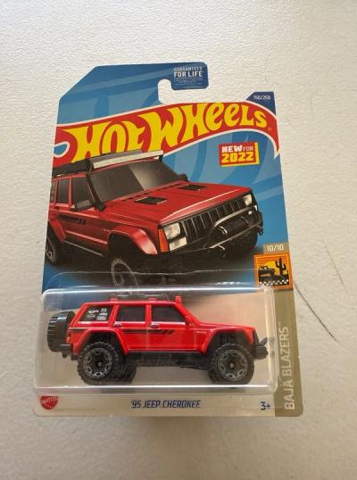 Hot Wheels '95 Jeep Cherokee Baja Blazers 2022