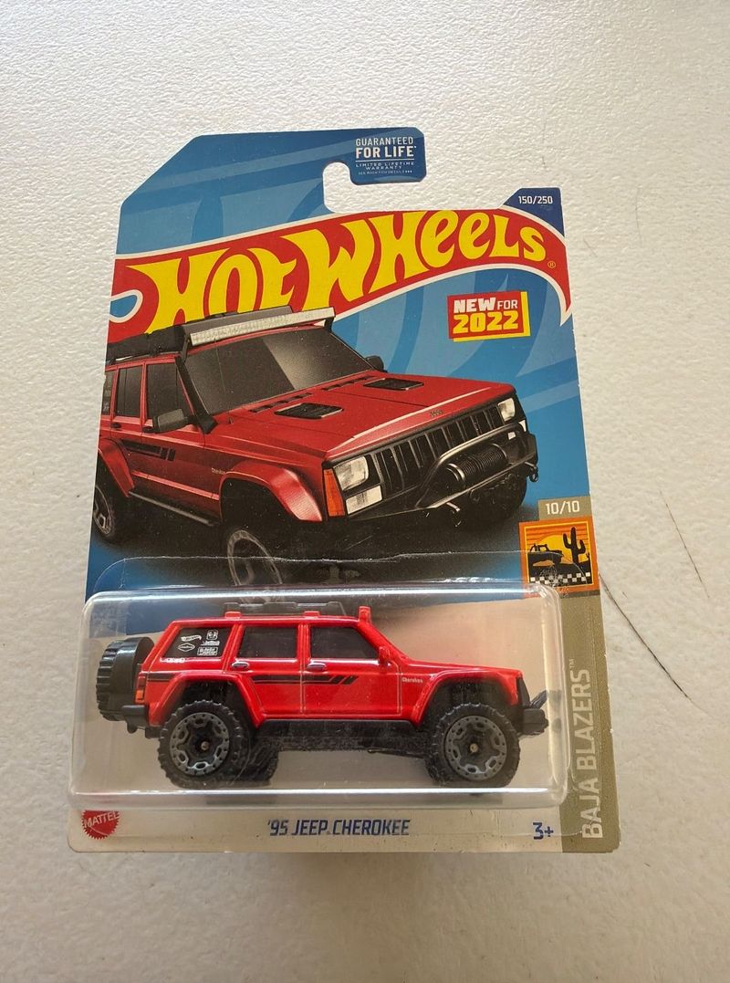 Hot Wheels '95 Jeep Cherokee Baja Blazers 2022
