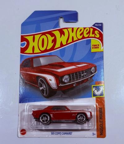 Hot Wheels '69 Copo Camaro Muscle Mania
