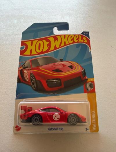 Hot Wheels Porsche 935 HW Turbo Rojo 12/250