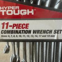 Hyper Tough 11-Piece Combination Wrench Set MM