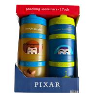 Whiskware Contenedores para Snack Toy Story Disney Pixar 2 Pack