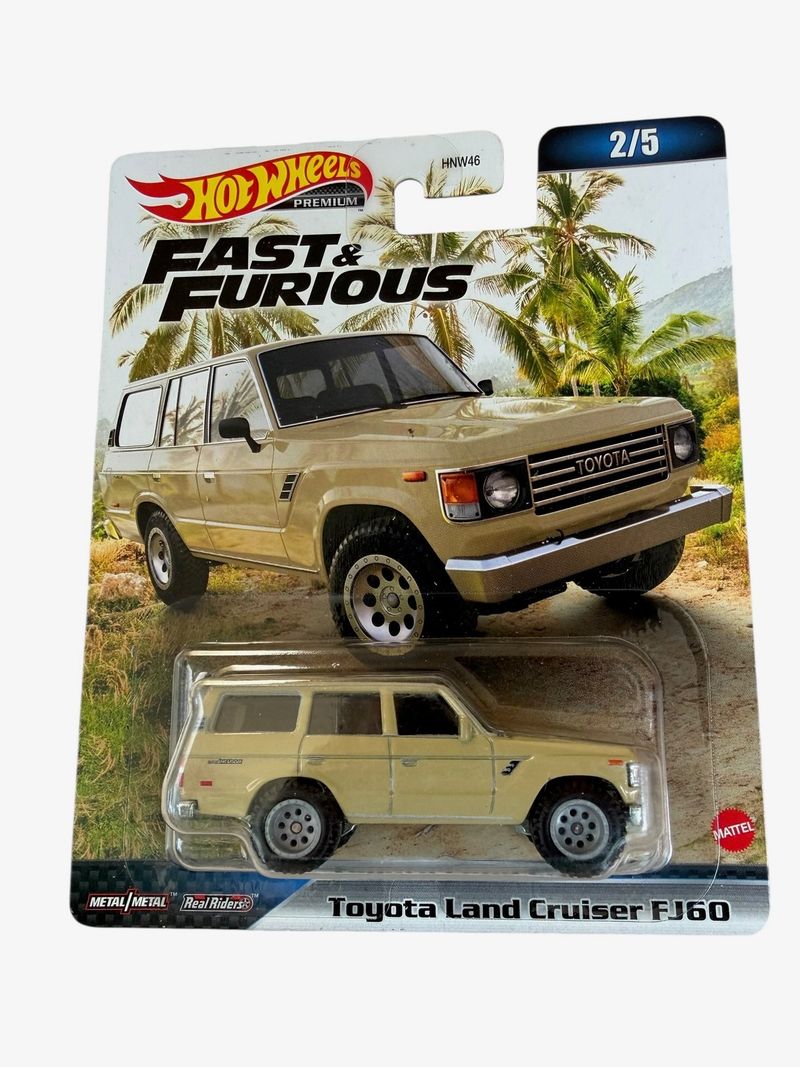 Hot Wheels Premium Fast & Furious Toyota Land Cruiser FJ60