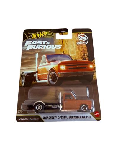 Hot Wheels Premium Fast & Furious 1967 Chevy Custom C-10 2/5