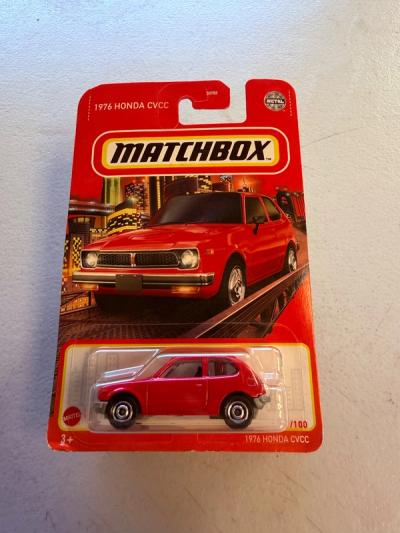 Matchbox 1976 Honda CVCC Rojo