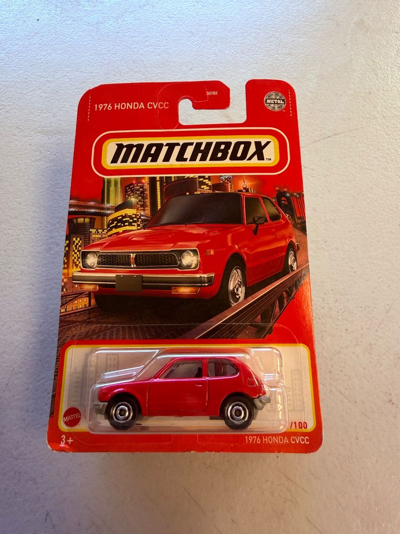 Matchbox 1976 Honda CVCC Rojo