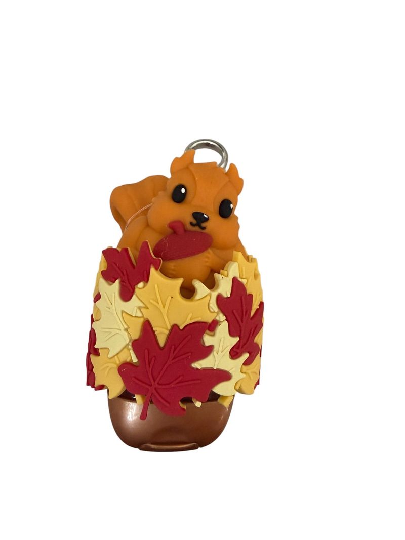 Holder Bath and Body Works Ardilla Otoño con Hojas