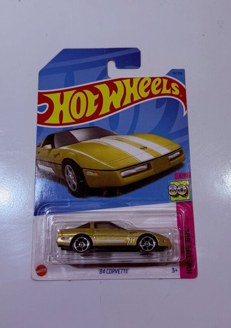 Hot Wheels '84 Corvette HW The '80s