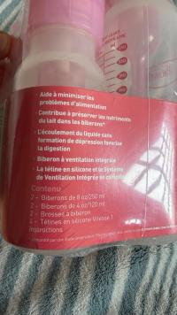Pack de Biberones Dr. Brown's Natural Flow 2+2 Rosa 0m+