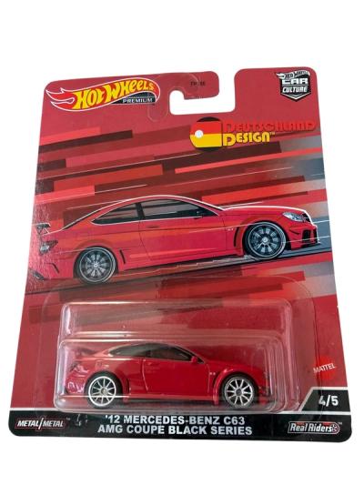 Hot Wheels Premium '12 Mercedes-Benz C63 AMG Coupe Black Series