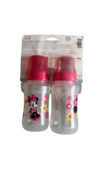 Set de 2 Mamaderas Anchas Minnie Mouse Disney Baby 11 oz