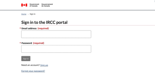 ircc portal