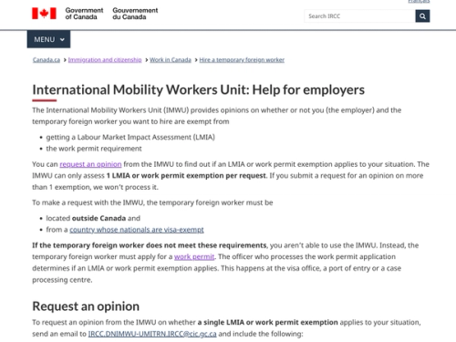 international mobility workers unit imwu