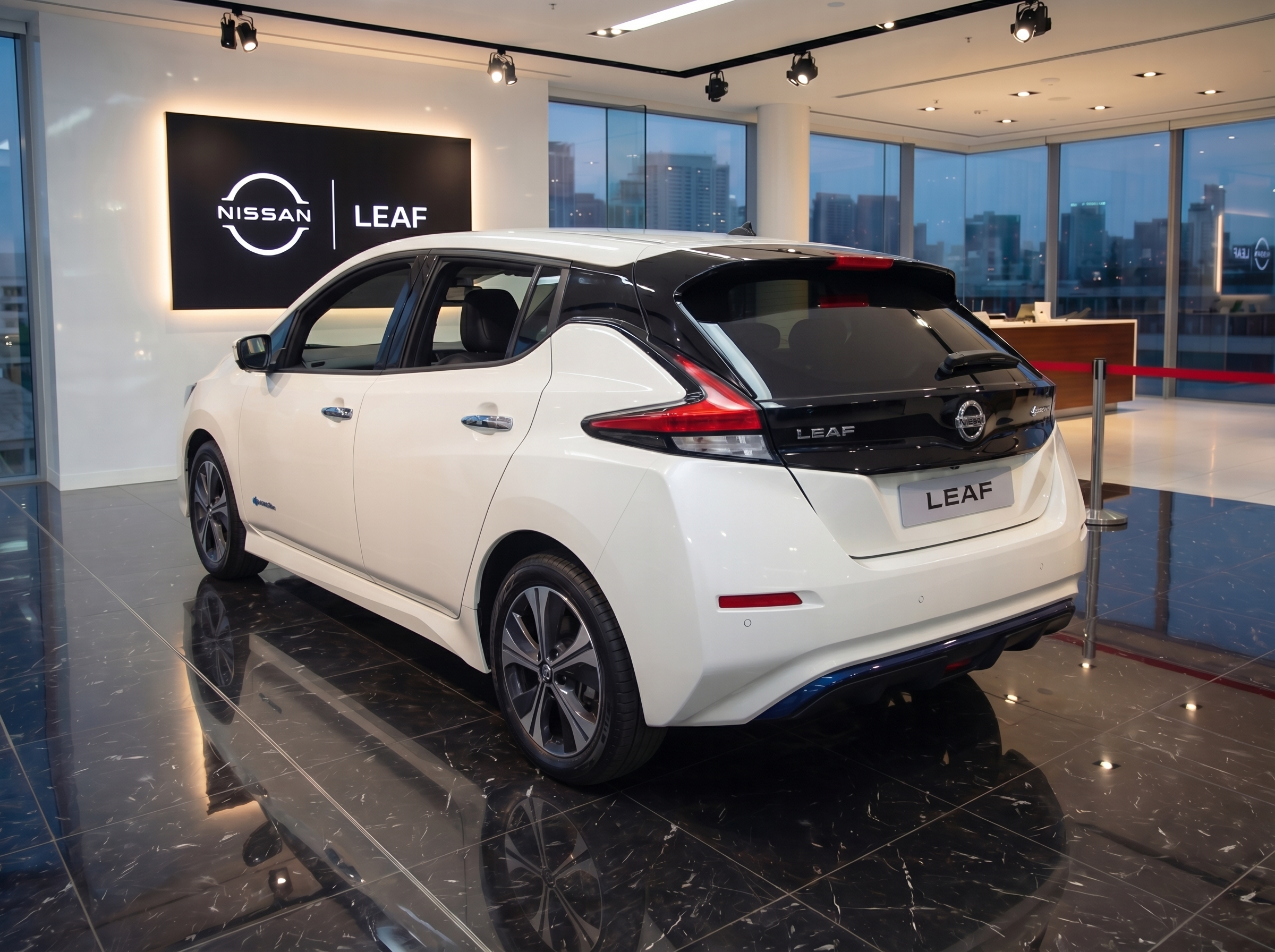 2018 Nissan Leaf X - Side
