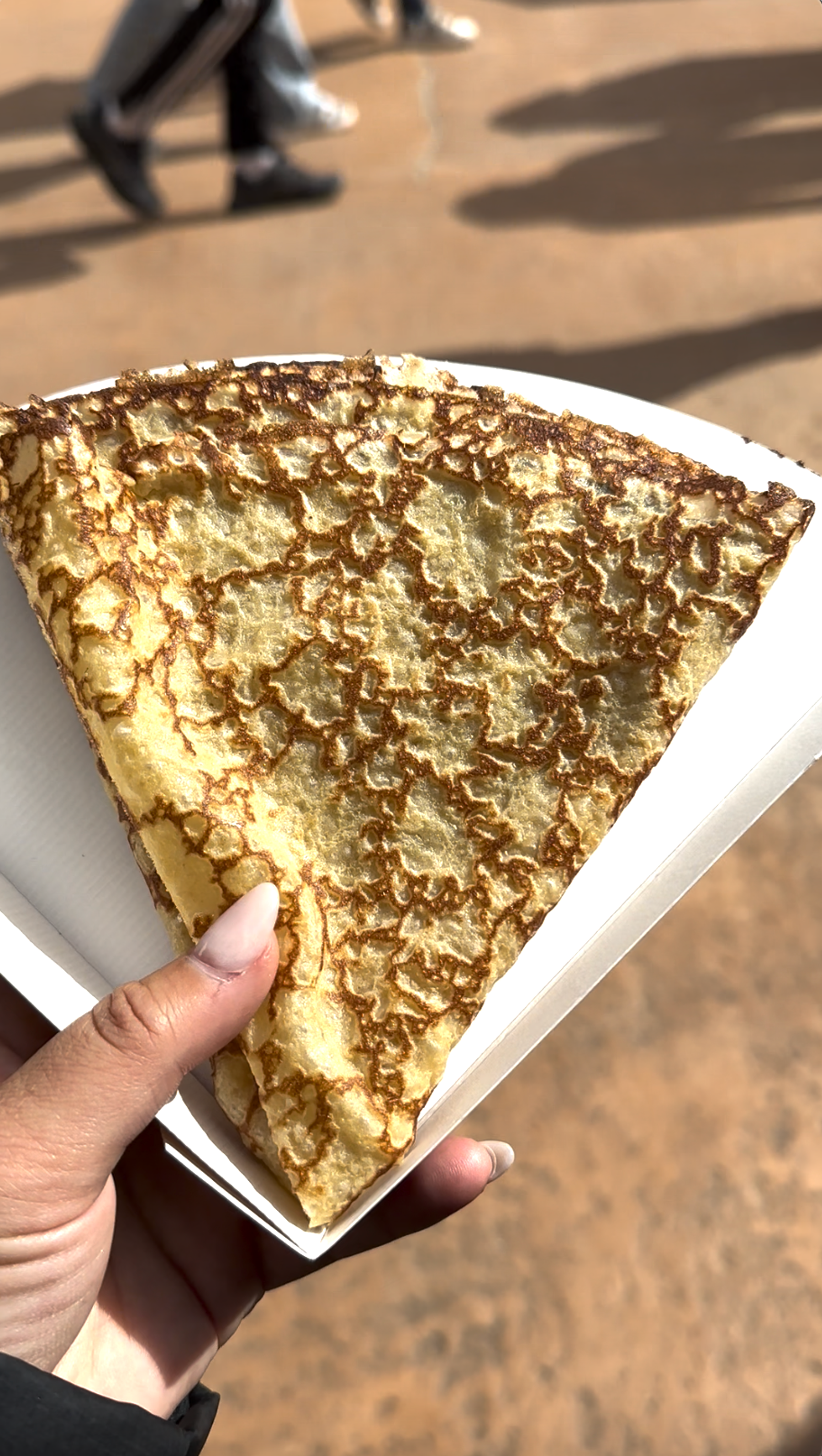 Crêpes at Disneyland Paris