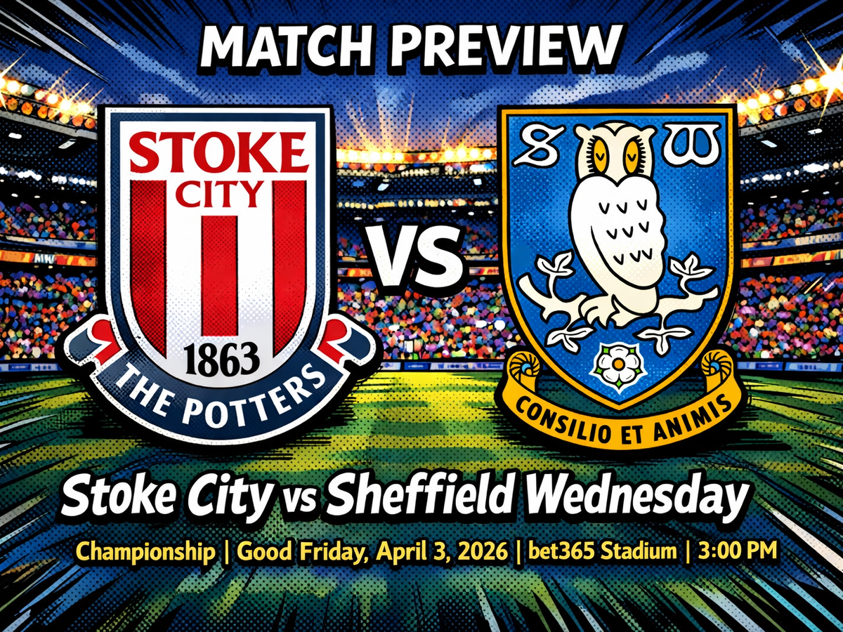 Match Preview: Stoke City vs Sheffield Wednesday