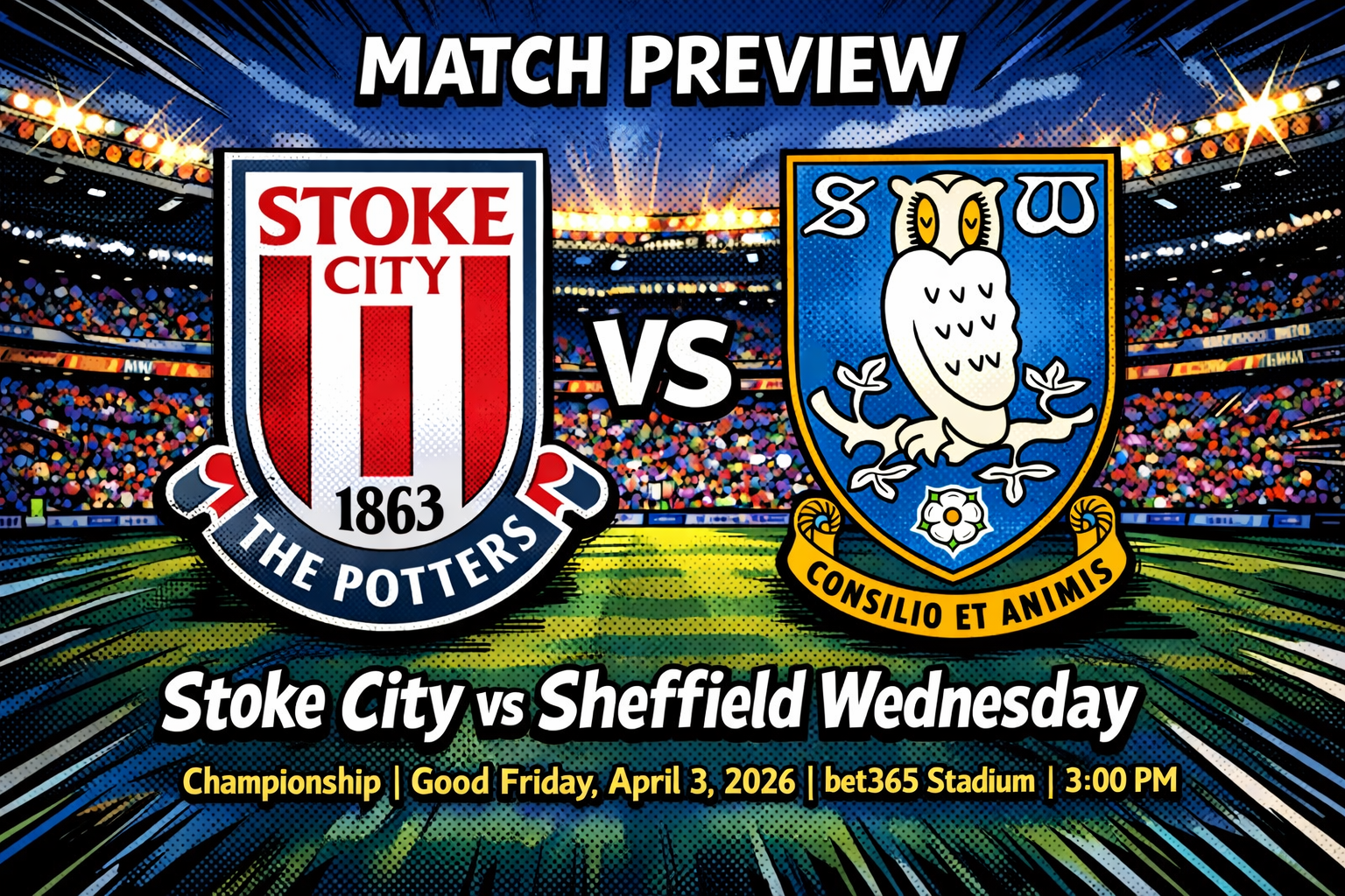 Match Preview: Stoke City vs Sheffield Wednesday