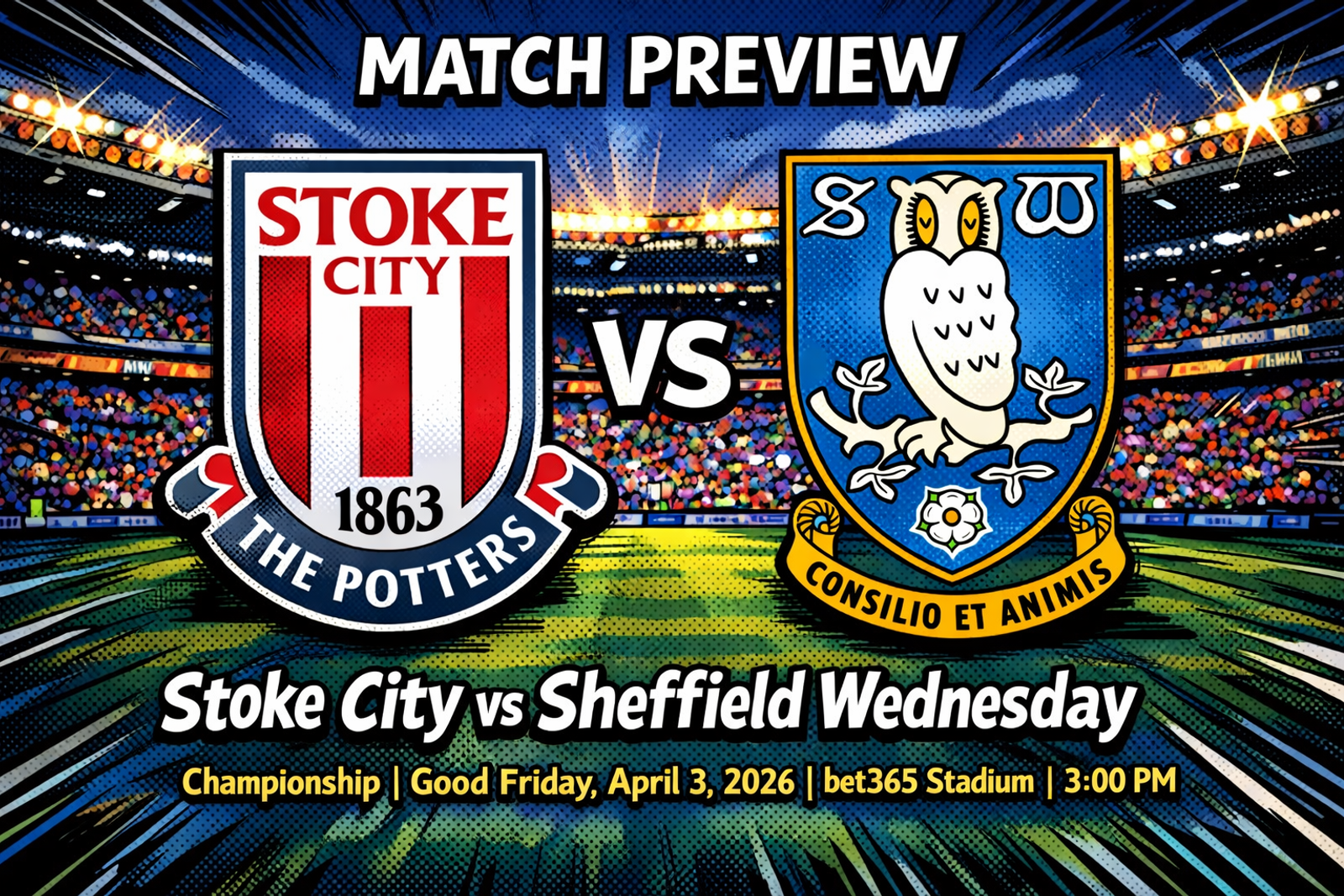 Match Preview: Stoke City vs Sheffield Wednesday