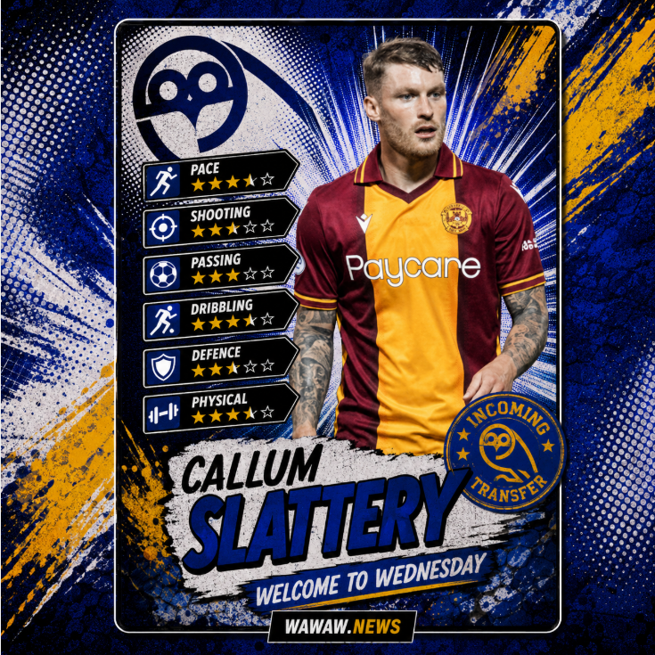 Sheffield Wednesday confirm Callum Slattery signing