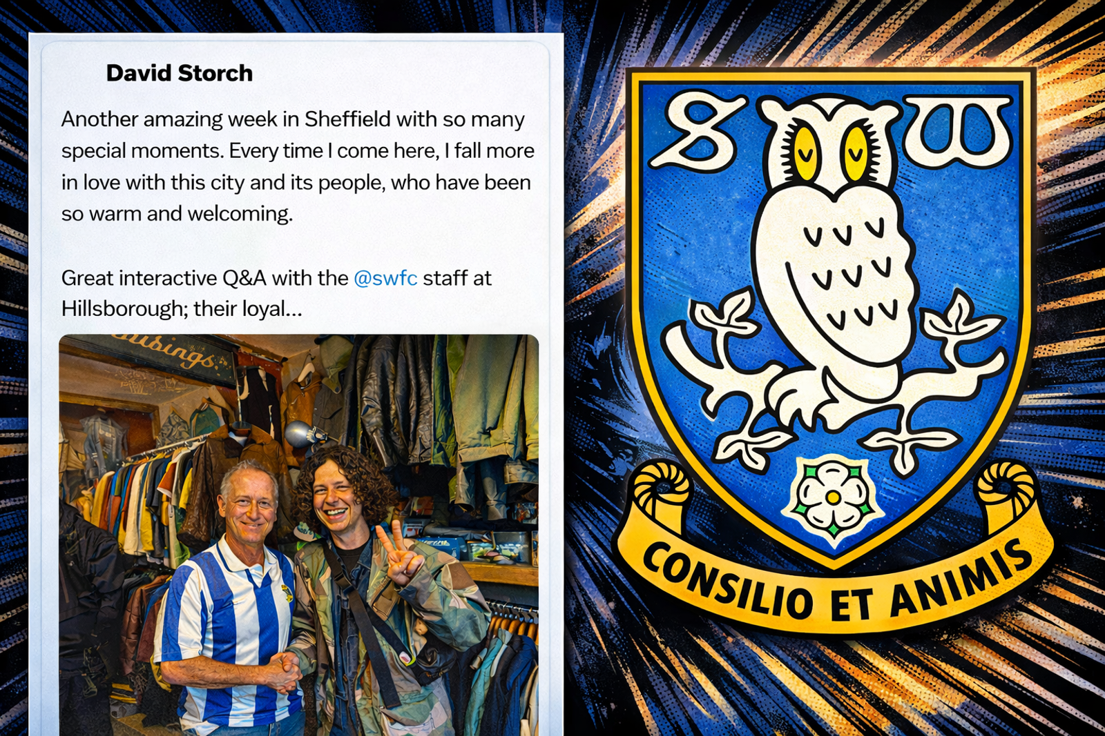 David Storch’s latest Sheffield visit adds to growing takeover optimism