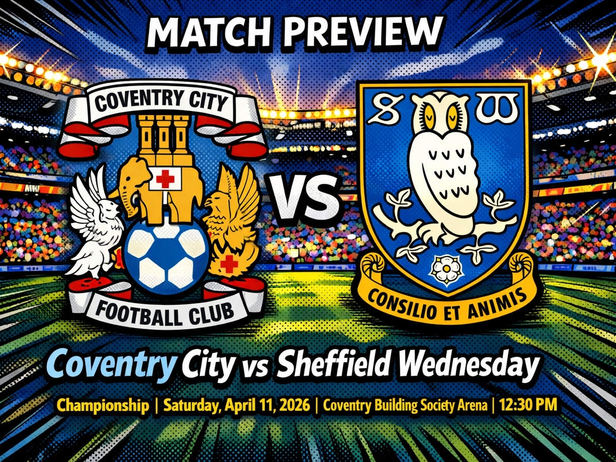 Match Preview: Coventry City vs Sheffield Wednesday