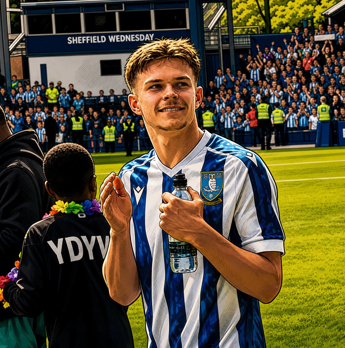 Will Grainger post match celebrations