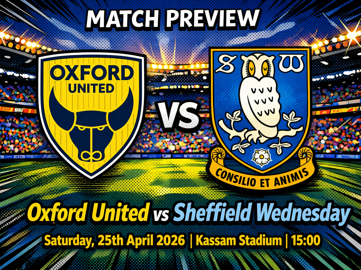 Match Preview: Oxford United v Sheffield Wednesday