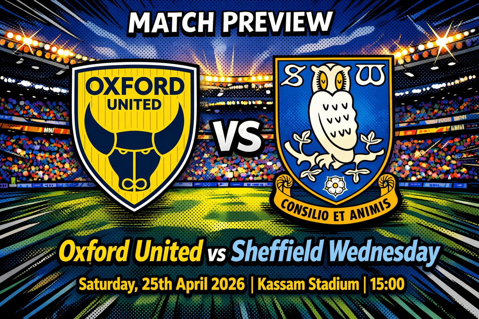 Match Preview: Oxford United v Sheffield Wednesday