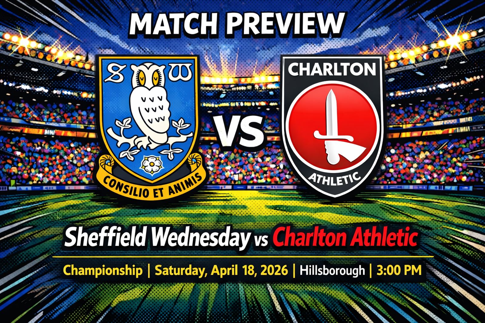 Match Preview: Sheffield Wednesday vs Charlton Athletic