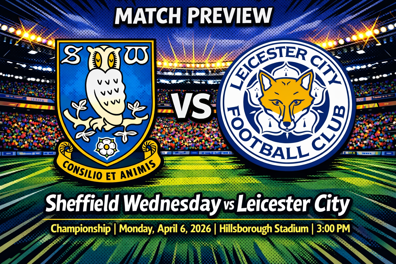 Match Preview: Leicester City vs Sheffield Wednesday