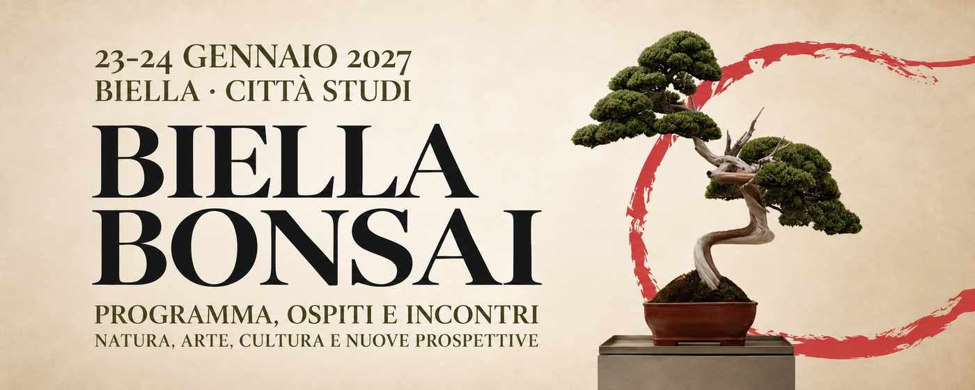 Biella Bonsai, un programma da vivere tra natura, arte, filosofia e cultura orientale