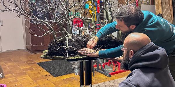 La prima sera al club bonsai