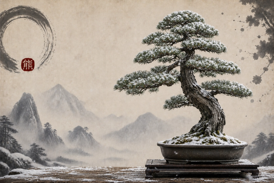 Calendario Bonsai di Dicembre
