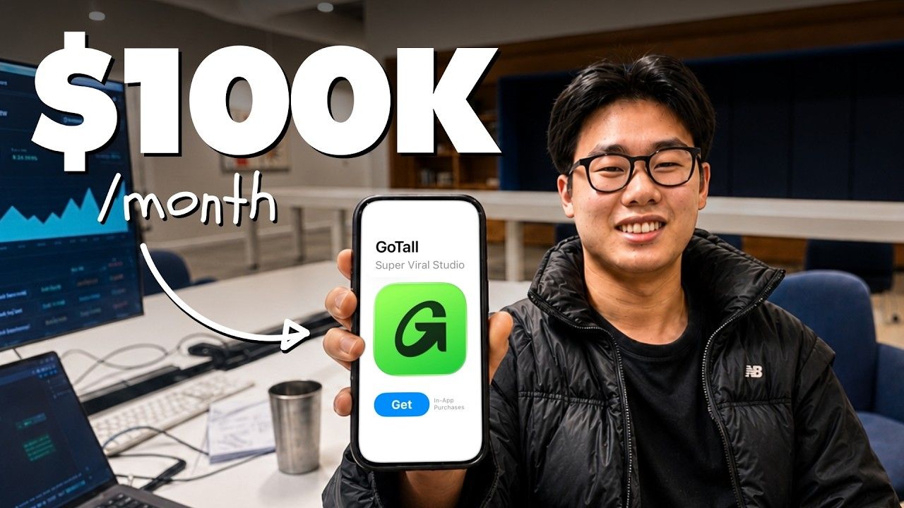 How a 20-Year-Old Built a $100K/Month App from a TikTok Comment