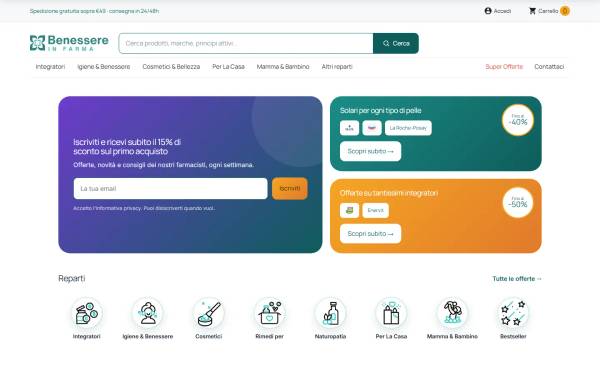Benessere in Farma: restyling e-commerce e migrazione a PrestaShop 9