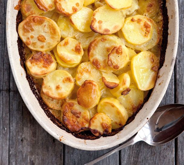 Potato Gratin with Gruyere and Garlic - Annabel Langbein – Recipes