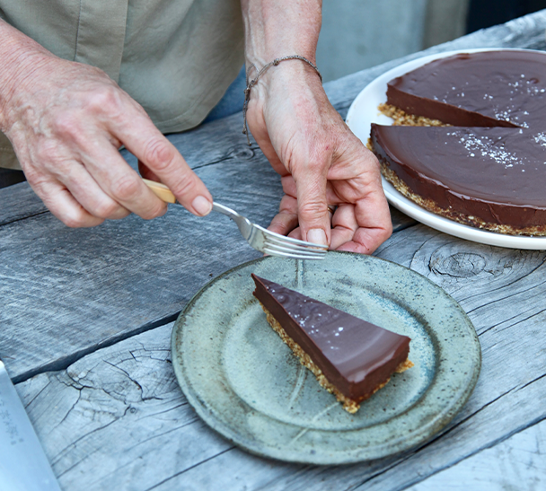 Chocolate & Cardamom Tart