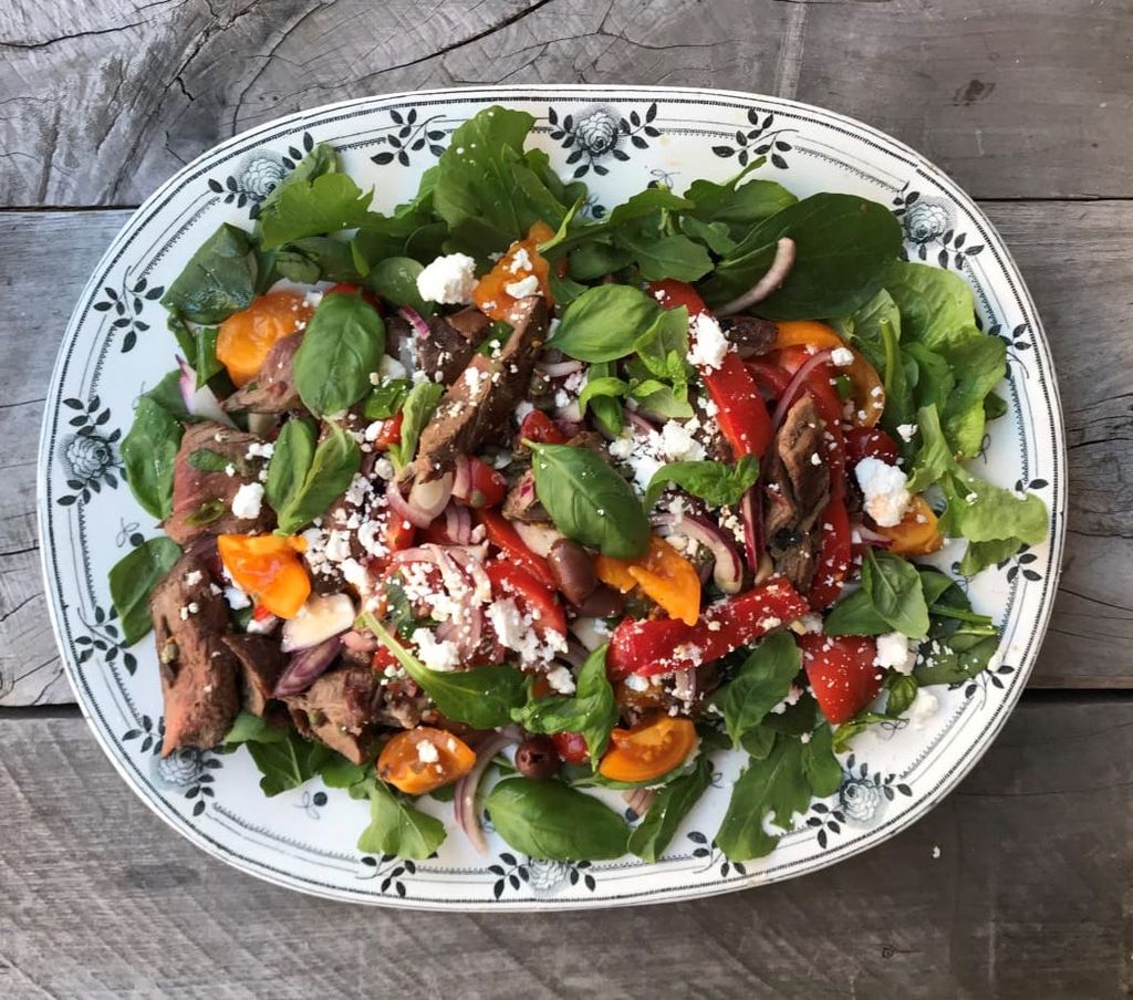 Mediterranean Beef Salad — Annabel Langbein Recipes