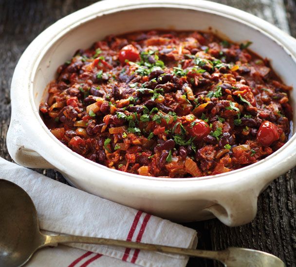 Smoky Chilli Beans - Annabel Langbein – Recipes