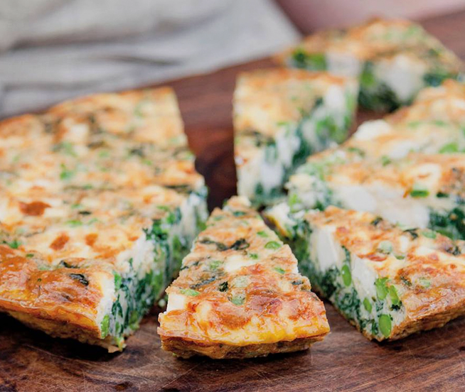 Pea & Spinach Frittata — Annabel Langbein Recipes
