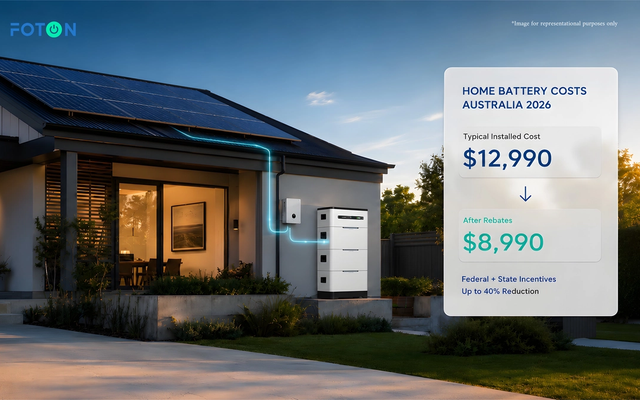 Home Battery Costs in Australia 2026: Installed Prices After Rebates