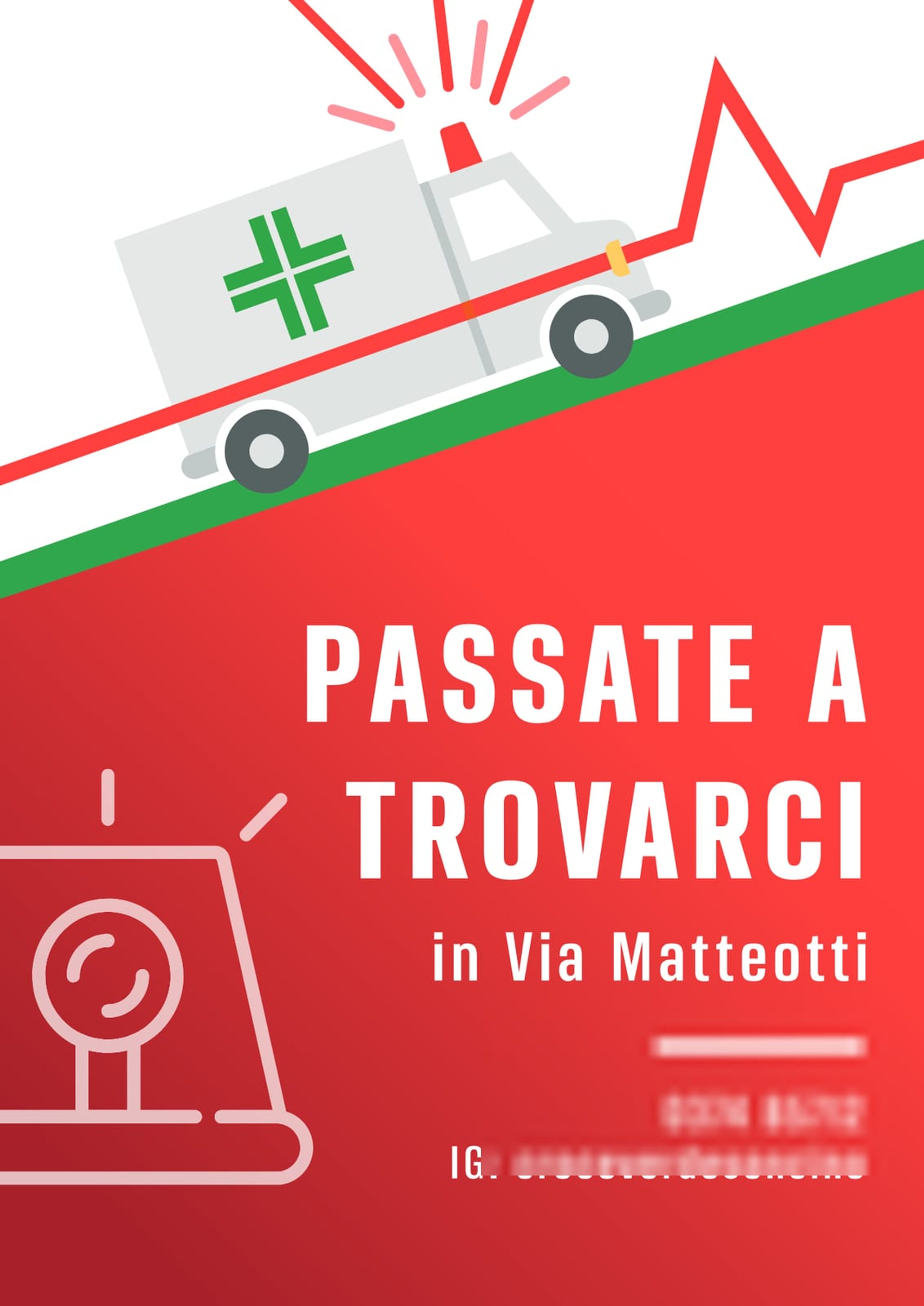Il volantino e le grafiche dei corsi